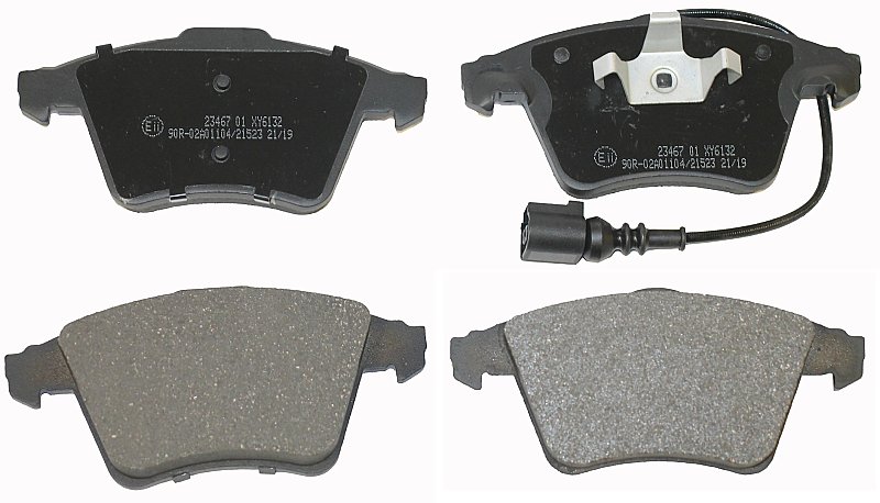 Front Brake Pads to fit Vw CALIFORNIA T6 Camper (SGC, SGG, SHC) 2.0 TDI and others