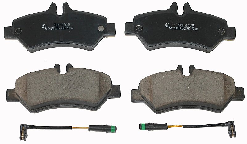 Rear Brake Pads to fit Mercedes-Benz SPRINTER 3,5-t Bus (B906) 316 (906.733, 906.735) and others