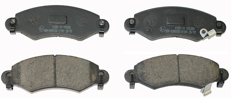 Front Brake Pads to fit Opel AGILA (A) (H00) 1.0 (F68) and others