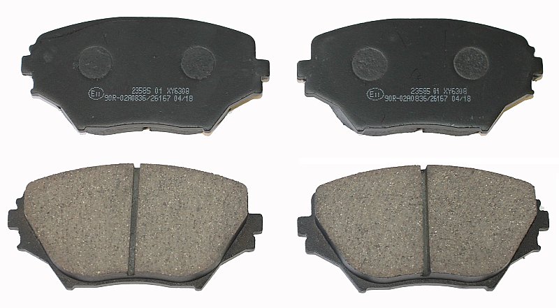 Front Brake Pads to fit Toyota RAV 4 II (A2) 1.8 (ZCA25, ZCA26, ZCA25W, ZCA26W) and others