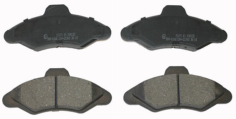 Front Brake Pads to fit Ford ESCORT V (AAL, ABL) 1.3 and others