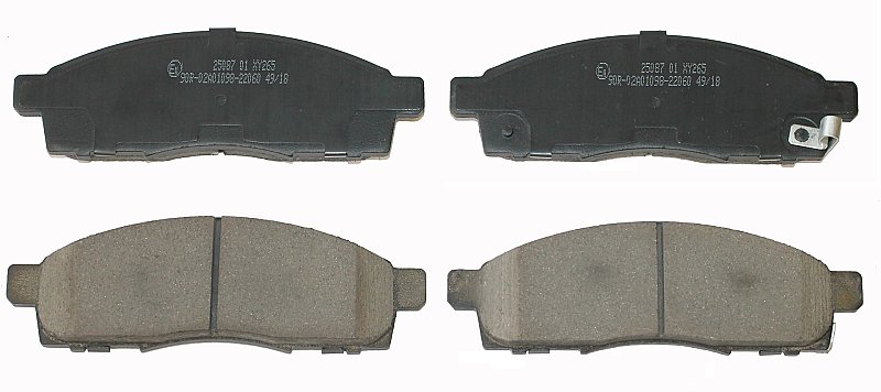 Front Brake Pads to fit Mitsubishi L200 / TRITON (KAT, KBT) 2.5 DI-D 4WD (KB4T) and others