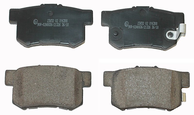Rear Brake Pads to fit Honda S2000 Civic Type R EP3