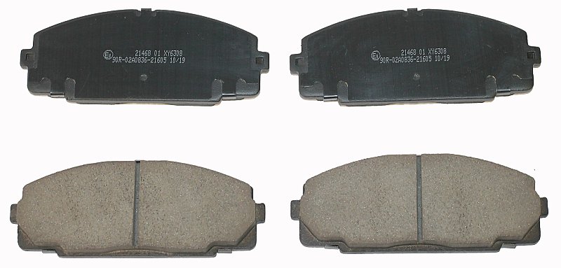 Front Brake Pads to fit Toyota DYNA Platform/Chassis (KD, LY, Y2, U3, U4, U6, U8 2.5 D4d (KDY230, KDY250) and others