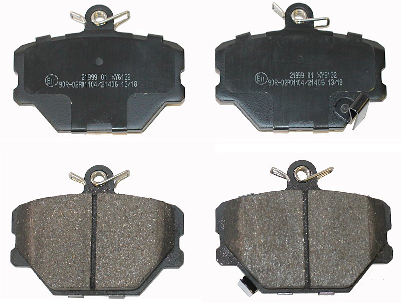 Front Brake Pads to fit Smart CABRIO (450) 0.6 (S1OLD2, 450.452) and others