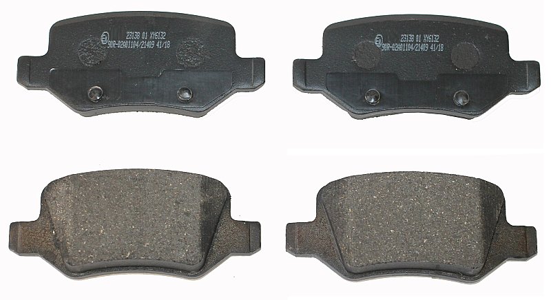 Rear Brake Pads to fit Mercedes-Benz A-CLASS (W168) A 160 (168.033, 168.133) and others