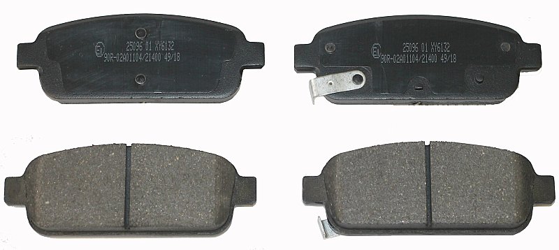 Rear Brake Pads to fit Chevrolet AVEO Hatchback (T300) 1.4 Turbo and others
