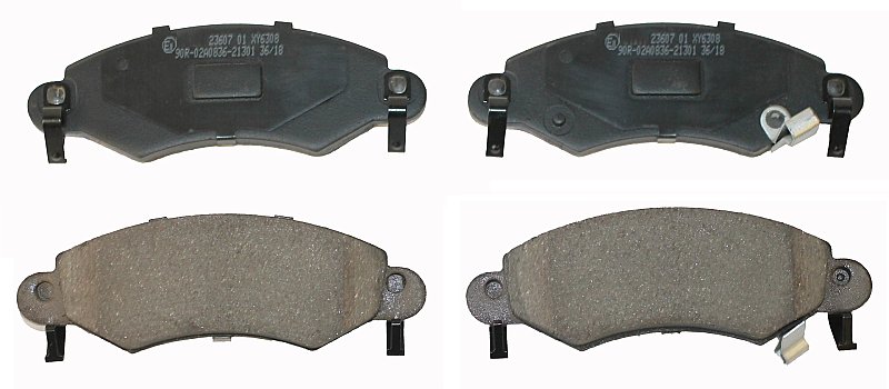 Front Brake Pads to fit Opel AGILA (A) (H00) 1.0 (F68) and others