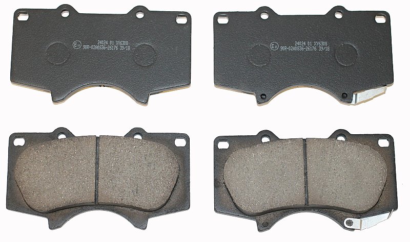 Front Brake Pads to fit Mitsubishi PAJERO IV (V8W, V9W) 3.2 DI-D (V88W, V98W) and others