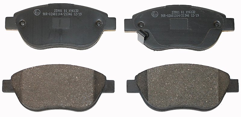 Front Brake Pads to fit Fiat 500L (351, 352) 1.3 D Multijet (199.LYM11, 199.LYM1A) and others