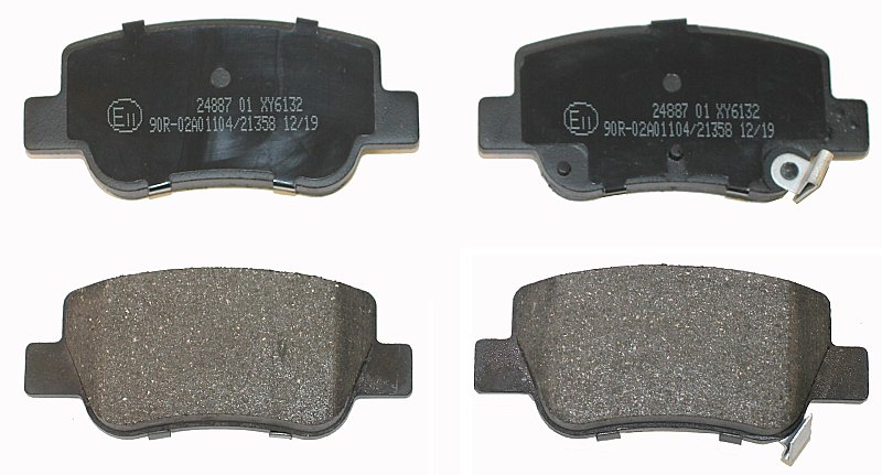 Rear Brake Pads to fit Toyota AVENSIS Estate (T27) 1.6 VVT-i (ZRT270, ZRT270R) and others