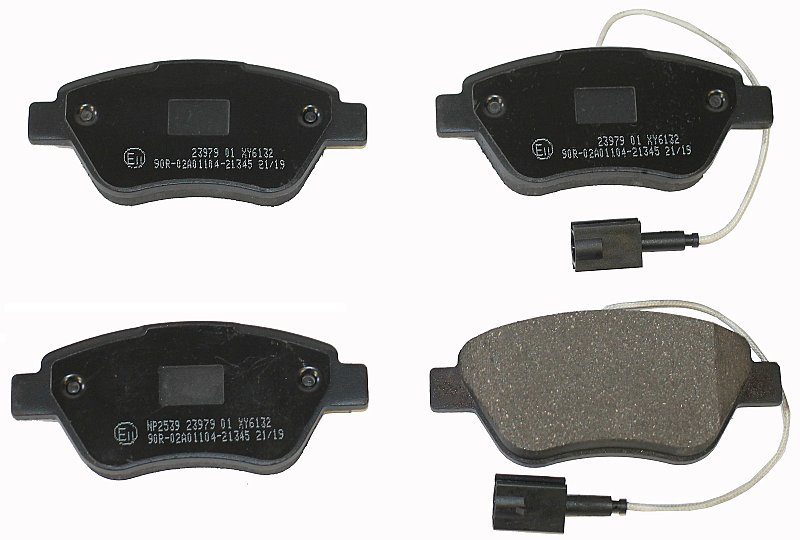 Front Brake Pads to fit Alfa Romeo MITO (955) 0.9 TwinAir (955.AXW1B) and others