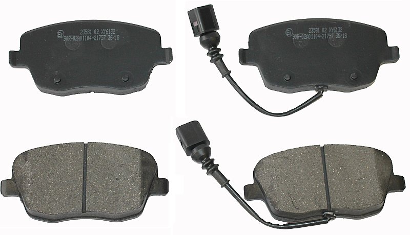Front Brake Pads to fit Seat IBIZA III (6L1) 1.8 T FR and others