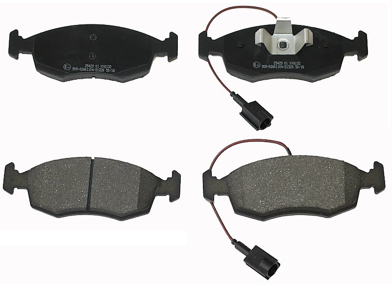 Front Brake Pads to fit Fiat 500 (312) 0.9 (312AXG1A, 312.AXG11) and others