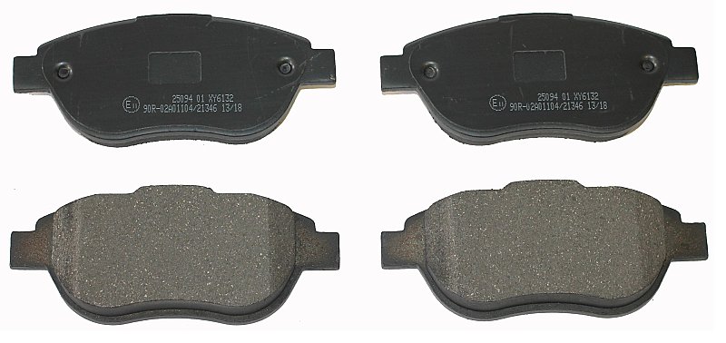 Front Brake Pads to fit Citroen BERLINGO / BERLINGO FIRST Box Body/MPV (M) 1.6 HDI 90 (MB9HX, MC9HX) and others