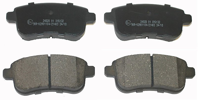 Rear Brake Pads to fit Renault CLIO V (B7) 1.0 SCe 75 (B7M5) and others