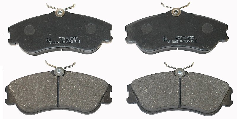 Front Brake Pads to fit Citroen BERLINGO / BERLINGO FIRST Box Body/MPV (M) 1.9 D 70 4WD (MBWJZ, MCWJZ) and others