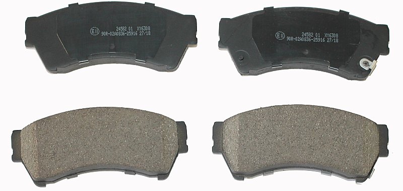 Front Brake Pads to fit Mazda 6 Estate (GH) 1.8 MZR and others