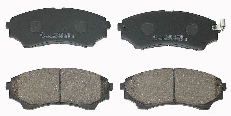 Front Brake Pads to fit Ford RANGER (ER, EQ, R) 2.5 TD 4x4 and others