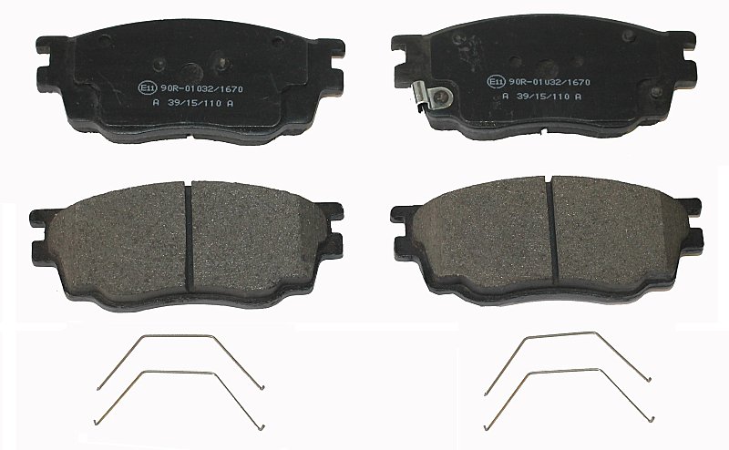 Front Brake Pads to fit Mazda 6 Hatchback (GG) 1.8 and others