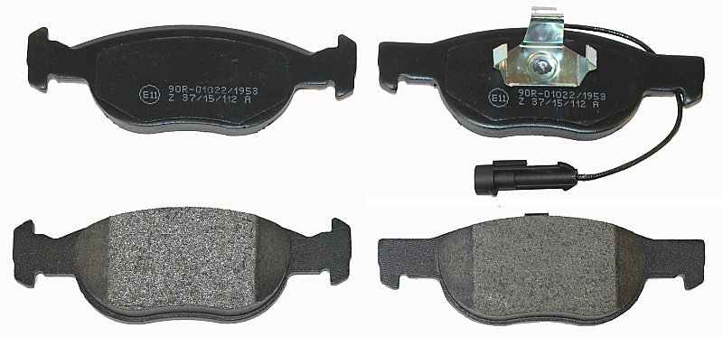 Front Brake Pads to fit Fiat BRAVA (182) 1.2 16V 80 and others