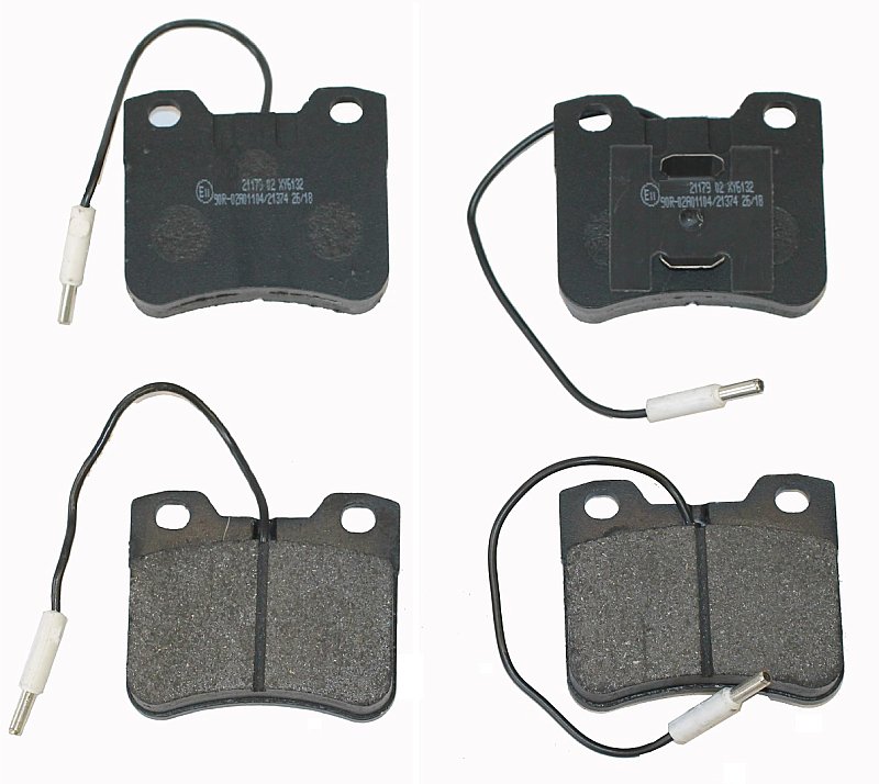Front Brake Pads to fit Citroen AX (ZA-) 10 and others