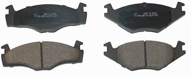 Front Brake Pads to fit Seat IBIZA II (6K1) 1.4 i and others