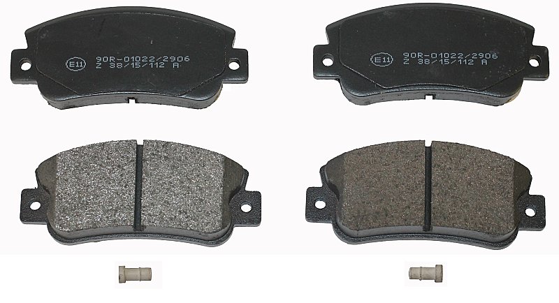 Front Brake Pads to fit Autobianchi Y10 1.0 and others