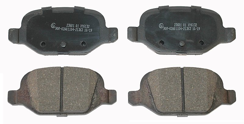 Rear Brake Pads to fit Fiat 500 (312) 1.3 D Multijet (312AXB1A) and others