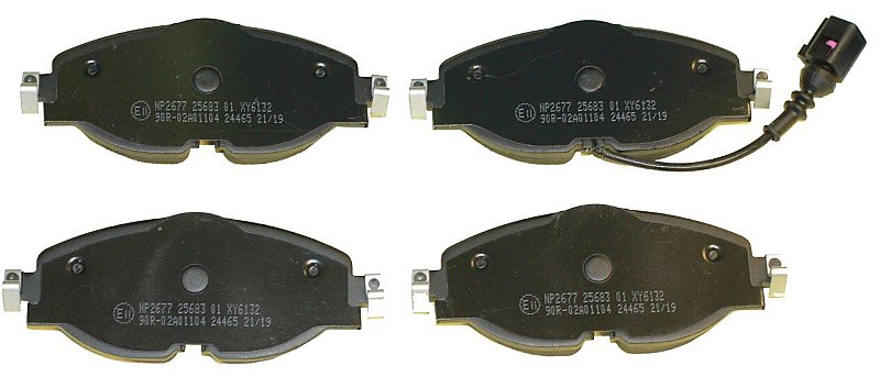 Front Brake Pads to fit Audi A1 Sportback (GBA) 40 TFSI and others