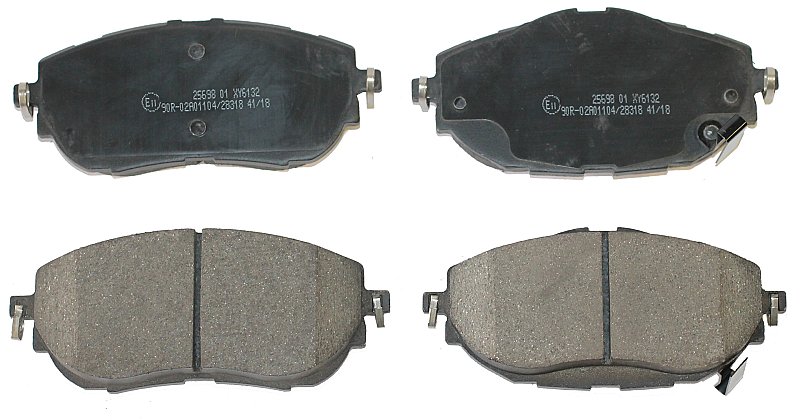 Front Brake Pads to fit Toyota AURIS (E18) 1.2 (NRE185, NRE185R) and others