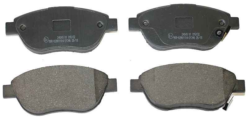 Front Brake Pads to fit Fiat 500L (351, 352) 0.9 (199LYC1B) and others