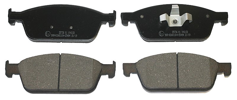 Ford Focus 2.0 ST Front Grooved Brake Discs and Halo Brake Pads