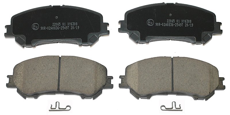 Front Brake Pads to fit Nissan QASHQAI II SUV (J11, J11) 1.2 DIG-T and others