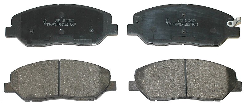 Front Brake Pads to fit Hyundai GENESIS (BH) 3.8 V6 and others