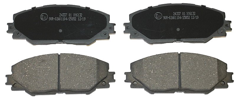 Front Brake Pads to fit Toyota AURIS (E15) 1.8 Hybrid (ZWE150, ZWE150R) and others