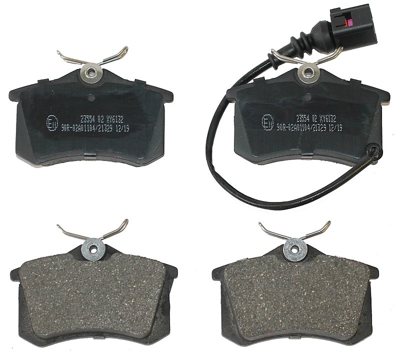 Rear Brake Pads to fit Seat IBIZA III (6L1) 1.4 16V and others