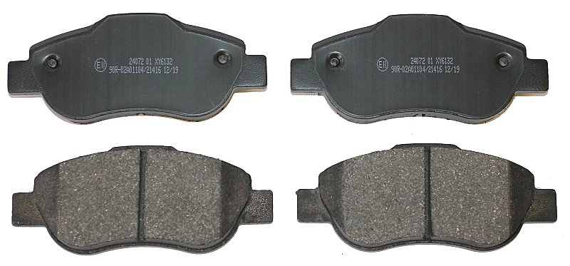 Front Brake Pads to fit Fiat PANDA (169) 1.2 Natural Power (169.AXB1A) and others