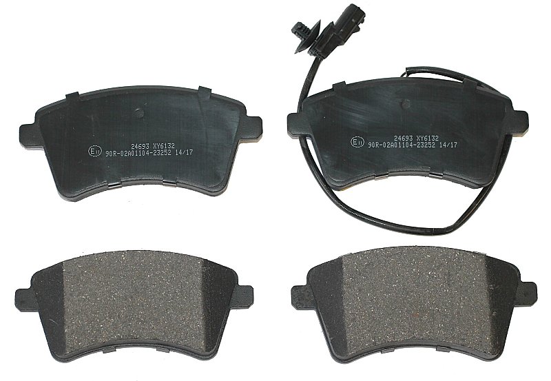 Front Brake Pads to fit Renault KANGOO / GRAND KANGOO II (KW0/1) 1.5 dCi 70 (KW0V, KW0A) and others