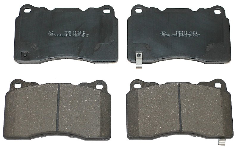 Front Brake Pads to fit Mitsubishi Evo Subaru Impreza