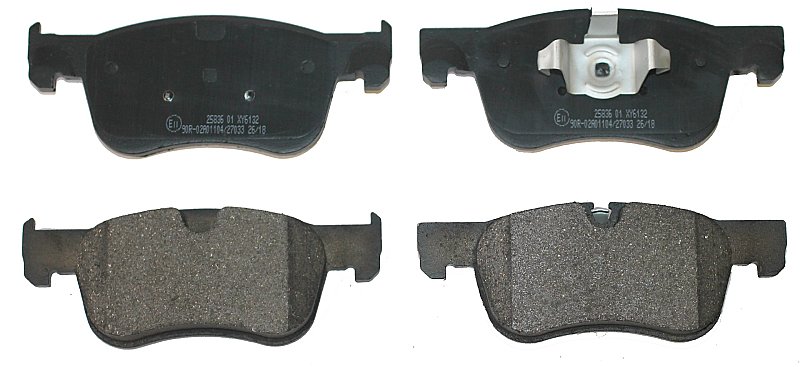 Front Brake Pads to fit Citroen C4 GRAND PICASSO II (DA, DE) 1.2 THP 130 and others