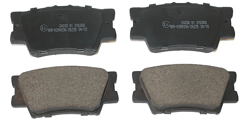 Rear Brake Pads to fit Toyota RAV 4 III (A3) 2.0 4WD (ZSA30, ZSA30R) and others