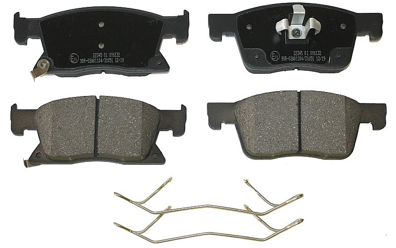 Front Brake Pads to fit Opel ASTRA K (B16) 1.6 CDTi (68) and others