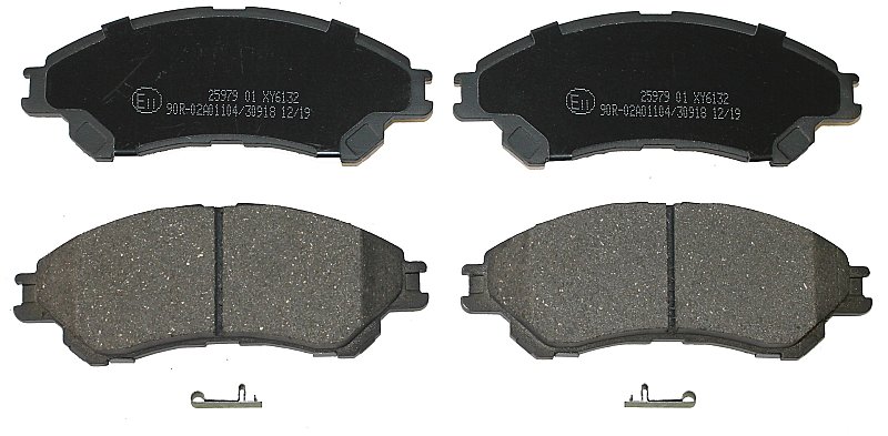 Front Brake Pads to fit Suzuki SX4 S-CROSS (JY) 1.0 (AKK 310) and others