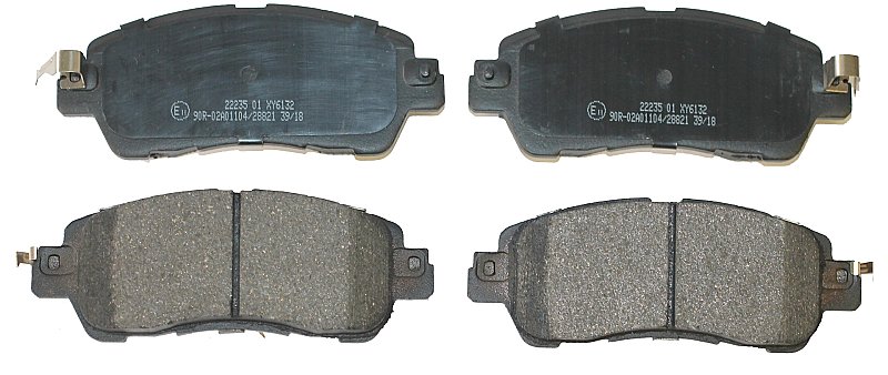 Front Brake Pads to fit Mazda 2 Hatchback (DL, DJ) 1.5 D (DJ5FS) and others
