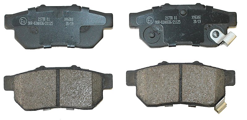 Rear Brake Pads to fit Honda CIVIC V Hatchback (EG) 1.6 VTi 16V (EG6) and others