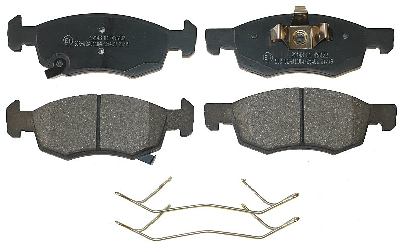 Front Brake Pads to fit Opel CORSA E (X15) 1.2 (08, 68) and others