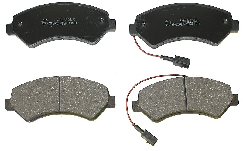 Front Brake Pads to fit Citroen JUMPER II Bus 2.0 BlueHDi 110 and others