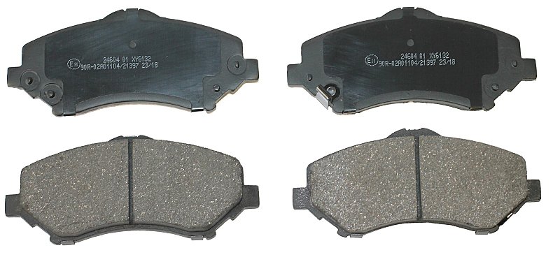Front Brake Pads to fit Chrysler GRAND VOYAGER V (RT) 2.8 CRD and others