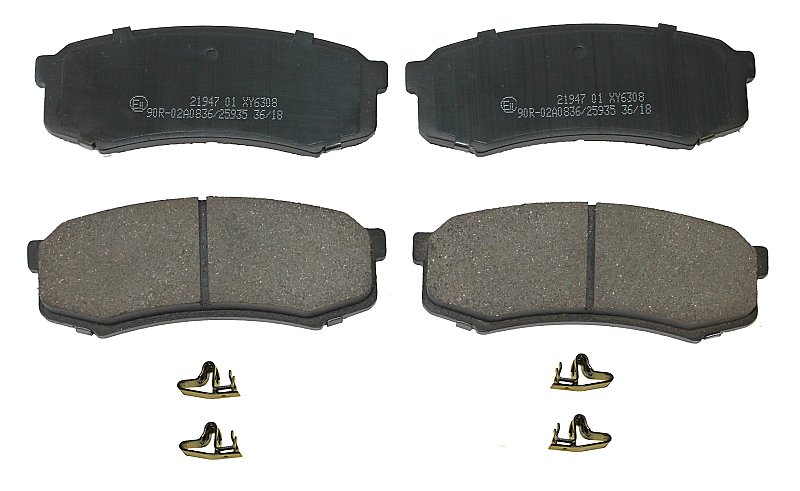 Rear Brake Pads to fit Mitsubishi PAJERO IV (V8W, V9W) 3.2 DI-D (V88W, V98W) and others